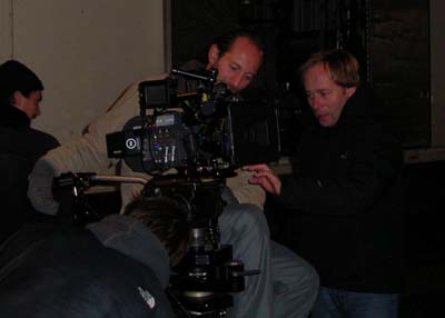 Taylan Barman, sur le tournage de 9 mm